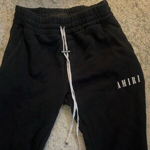 men’s size medium amiri sweatpants
